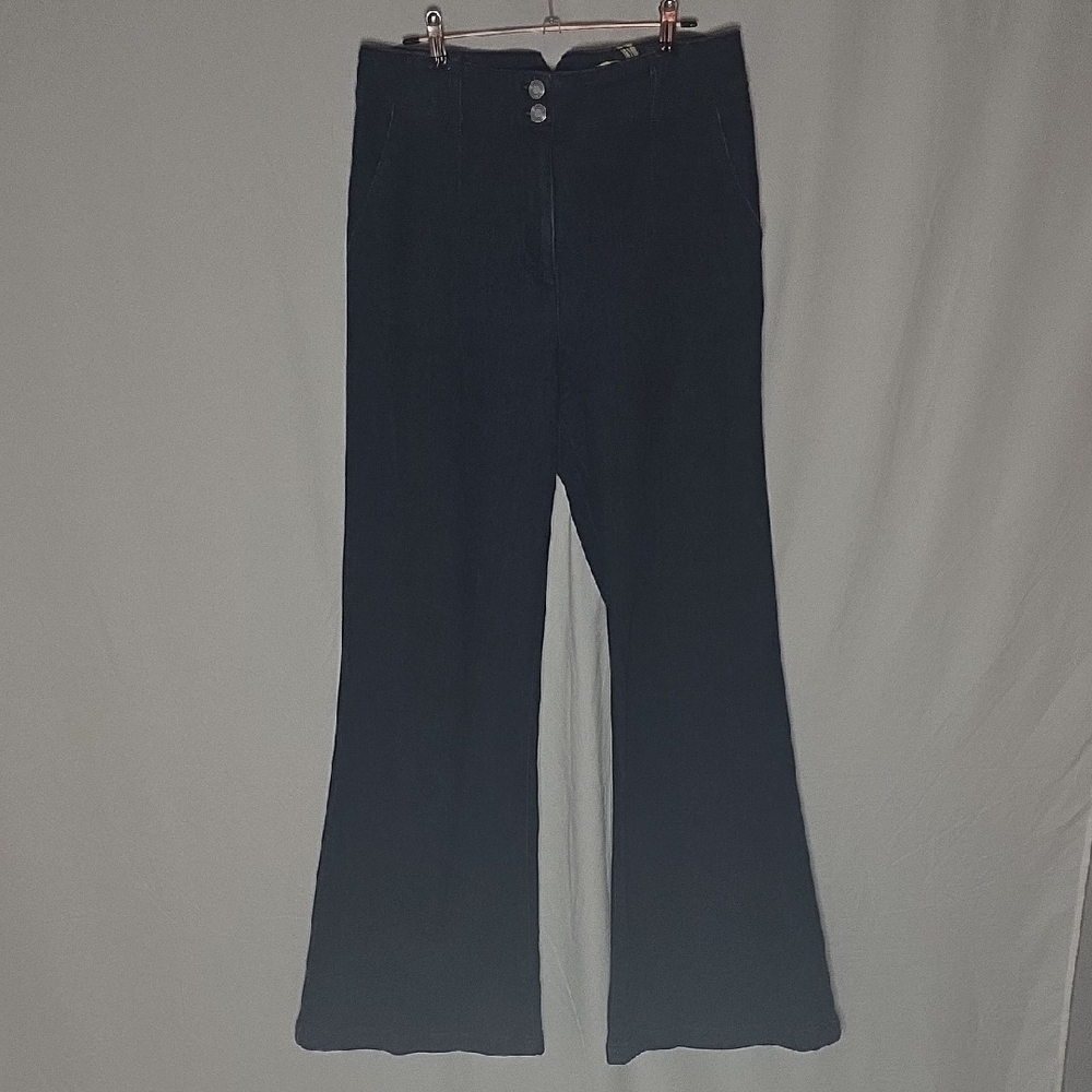 Maeve Midnight Blue Wide Leg Jeans